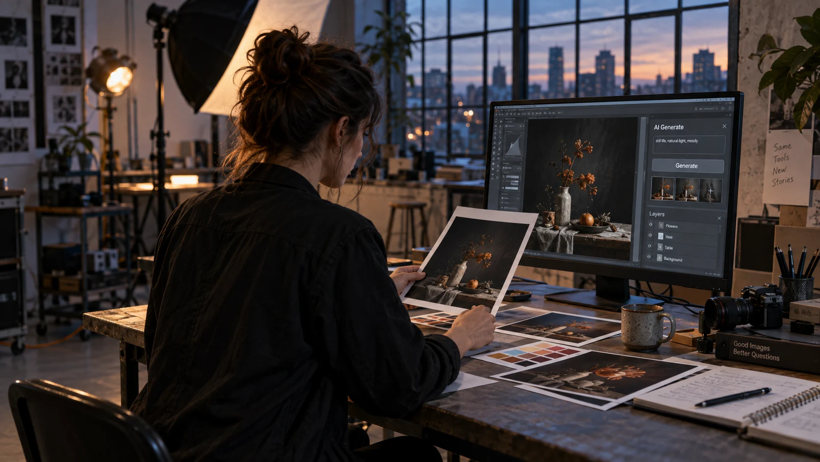Illustrative Adobe Pro workspace supporting the course project.